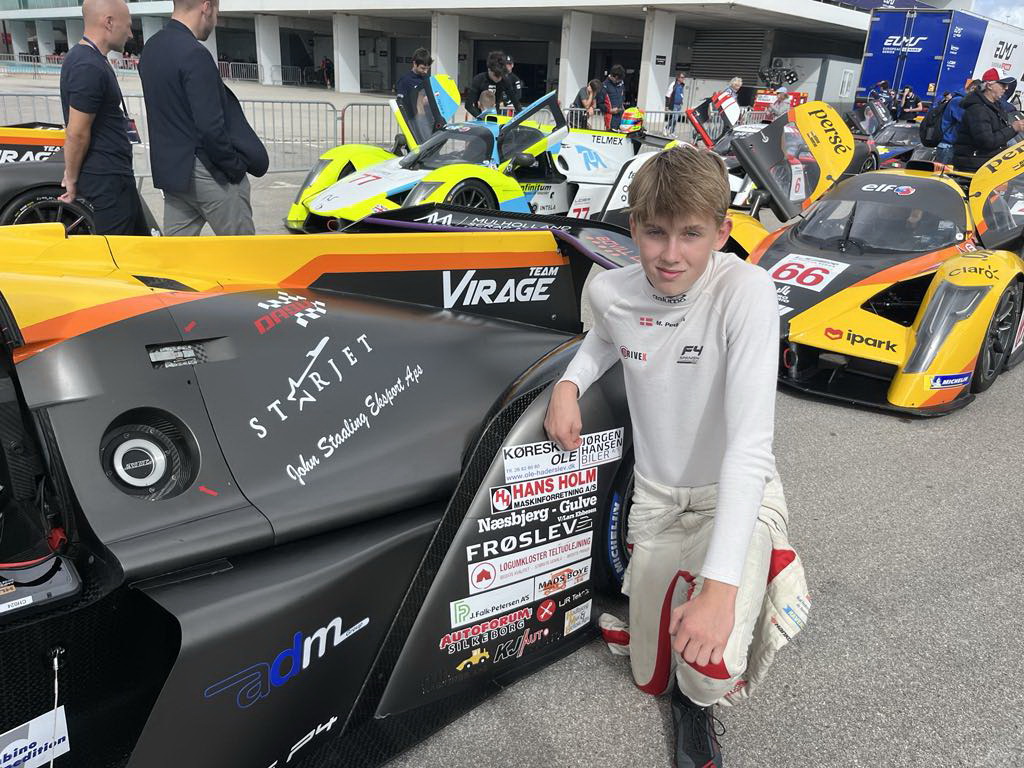 Mikkel Gaarde Pedersen fik sin debut i Ligier European Series.
(Foto: Mikkel Gaarde Pedersen Presse)